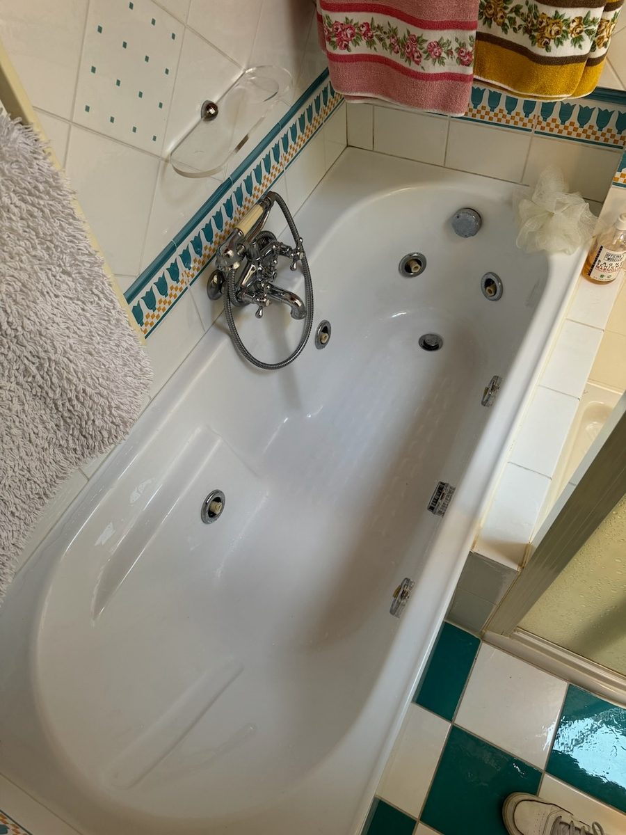 Whirlpool-Badewanne in il Nido